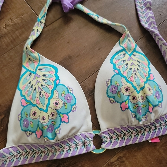 VICTORIA'S Secret Bikini Padded Top Size Small Petite - Picture 2 of 13